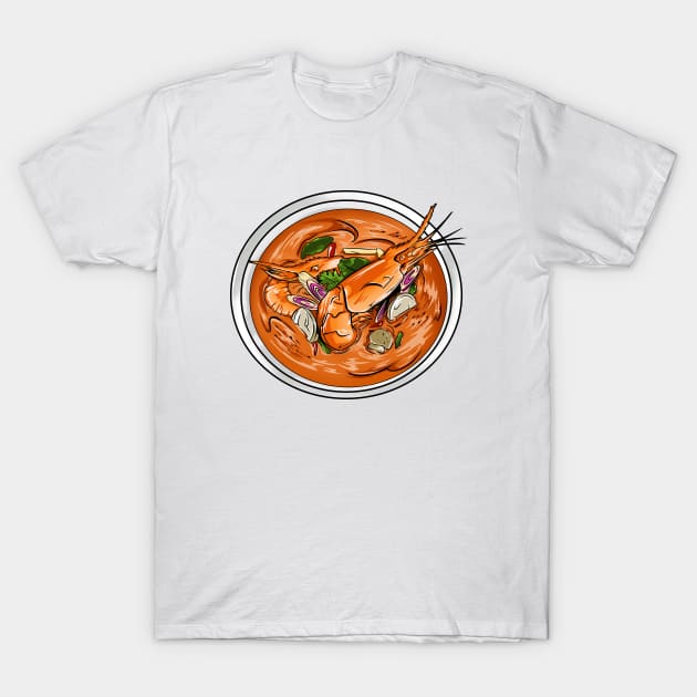 Tom Yum Kung T-Shirt by jjsealion